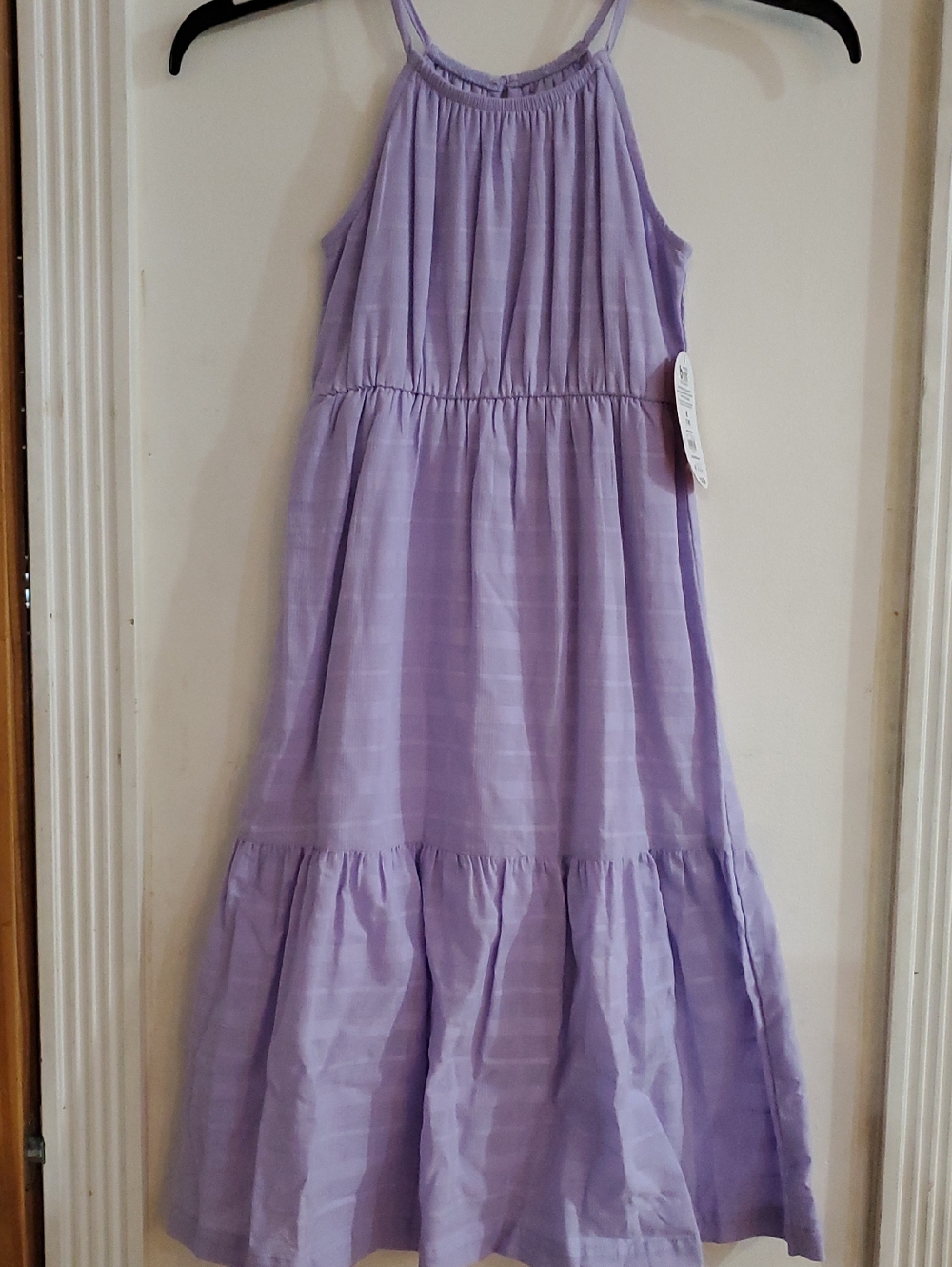 Lot Girl's 7/8 Dress And Tanks Summer Outfits Purple Pink White Sun Dress